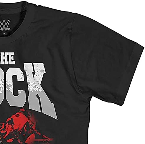 WWE Férfi A Rock Póló - A Brahma Bull Szupersztár Tee - Dwayne Johnson Világ Birkózó Bajnok, T-Shirt