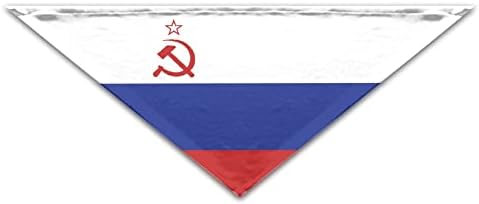 Kutya Kendő orosz Zászló Pet Sál, Kendő Háromszög Előke Kendő Tartozékok Kutyák, Macskák