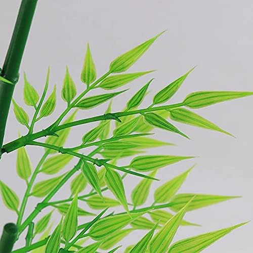 Nagy Akvárium Dekoráció, Műanyag Bambusz Víz A Növények Zöld Fű Családi Akvárium Tereprendezés Vízi Tartozékok