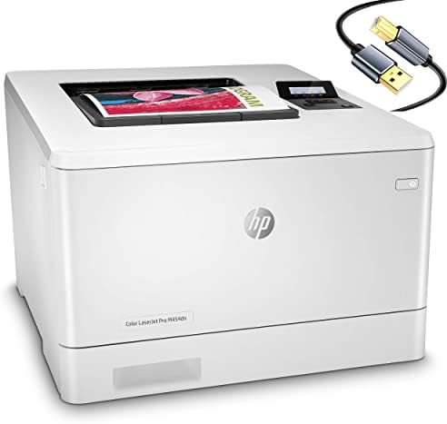 HP Color Laserjet Pro M454dn Nyomtatása csak Vezetékes Lézer Nyomtató, 2-soros LCD Kijelző, 28 oldal / perc, Automatikus Kétoldalas