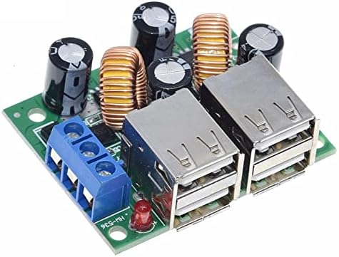 HIFASI 4 Négy USB Port A5268 Lépés Le a Tápegység Átalakító Testület Modul DC 12V 24V 40V, hogy 5V 5A MP3/MP4 Telefon, Autó Felszerelés