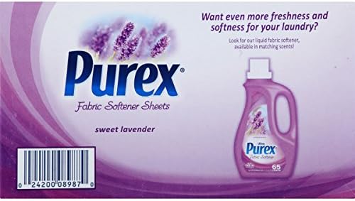 Purex Öblítő Szárító Lapok, Kedves Levendula, 40 Szám