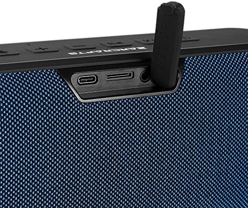 Earcrafts Louder2 Igaz Vezeték nélküli Bluetooth Hangszóró Rendszer a 12 Órás Játékidő, Erős 60W 360° - OS HD Hang - IPX5 Vízálló