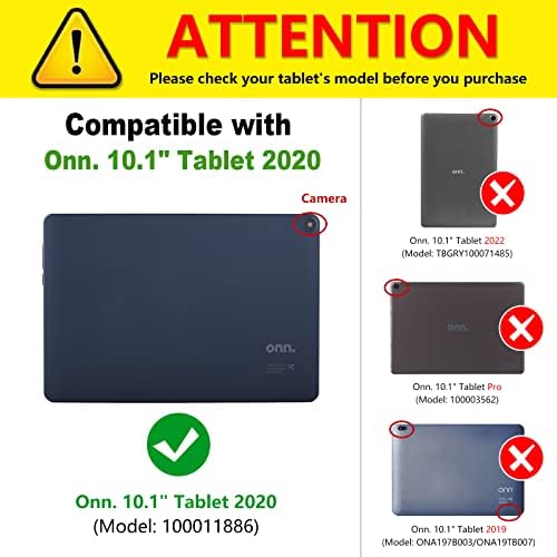 Fintie Esetben az Aon. 10.1 Tablet 2020-Ig (Modell: 100011886) - Prémium Vegán Bőr Folio Védő Állni Borítón Ceruzával tartó Aon 10