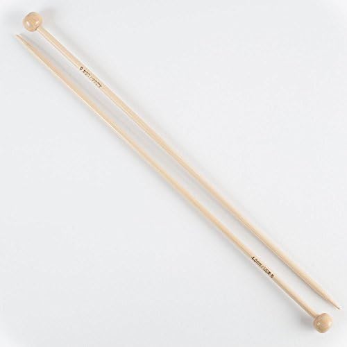 További Kötőtű Bambusz, 25cm x 4 mm, Barna