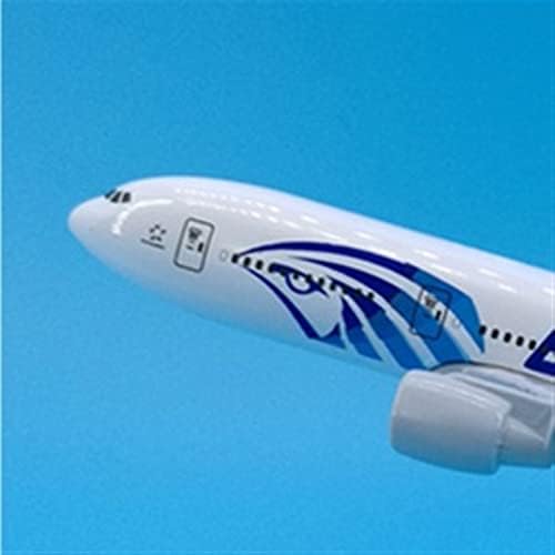 RCESSD Másolás Repülőgép Modell 16cm az EgyptAir Boeing B777 Airbus Modell Meghalni Öntött Fém Miniatűr Reális Sík Modell Gyűjtemény