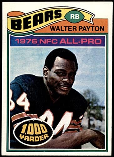 1977 Topps 360 Walter Payton Chicago Bears (Foci Kártya) NM Medvék Jackson St