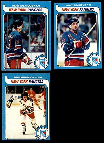 1979-80 Topps New York Rangers Közelében Csapat Set New York Rangers-Hockey (Set) VG+ Rangers-Hoki