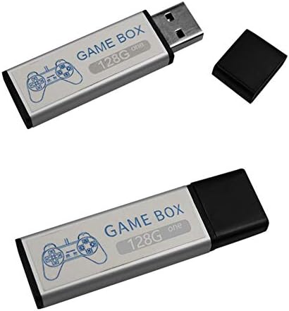 Sxgyubt DN Mini Stick PS1 Játék Box Kompatibilis Nyílt Forráskódú Szimulátor kiegészítő Csomag Beépített 7000 Játékok Ezüst