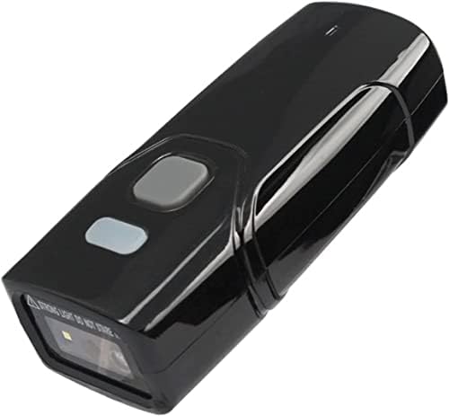LUVADU ZCX vonalkód Szkennerek, Hordozható Bluetooth Vezeték nélküli Szkenner 1D 2D Barcode Scanner Bluetooth-Vonalkód olvasó (Szín