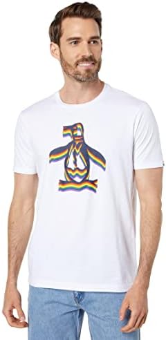 Eredeti Pingvin Férfi Szivárvány Pete Büszkeség, T-Shirt