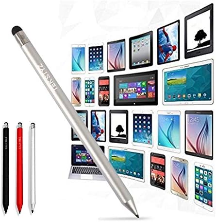 Pro Kapacitív Stylus Pen Korszerűsített Dolgozik a Samsung Galaxy Tab S2 Egyéni Nagy Pontosságú Érintse meg Teljes Méret 3 Csomag! (Fekete-Ezüst-PIROS)
