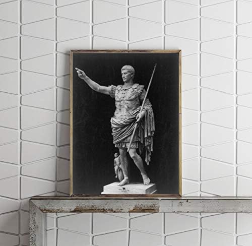 VÉGTELEN FÉNYKÉPEK, Fotó: Szobor Augustus Caesar | Vatikáni Múzeum | Róma | Vatikán | Történelmi Wall Art