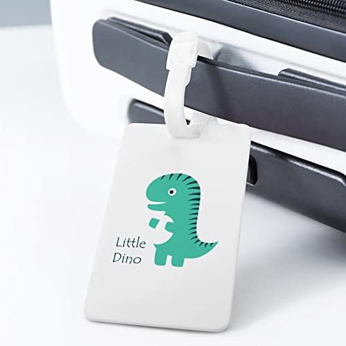Aranyos Kis Dino bőröndcímke a utazótáska Bőrönd az Adatvédelmi Név, Cím Címkék