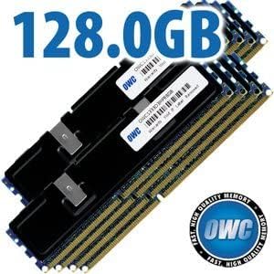OWC 128.0 GB (8X 16GB) PC10600 DDR3 ECC Regisztrált, 1333MHz 240 Pin Memória bővítés Kompatibilis Válassza ki a 2009-2012-Es Mac Pro