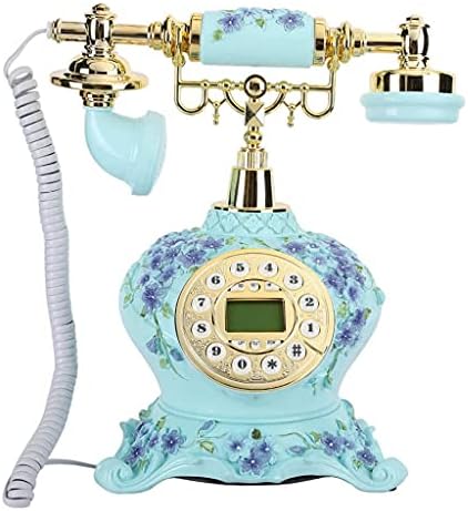 XJJZS Antik Telefon, Vezetékes Vezetékes Otthoni Telefon Vintage, Klasszikus Kerámia Otthoni Antik Otthoni Irodai Vezetékes Berendezések