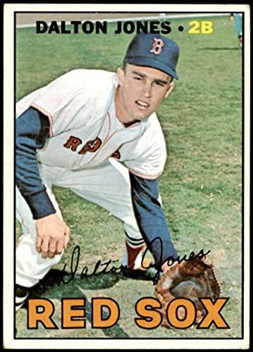 1967 Topps 139 Dalton Jones Boston Red Sox (Baseball Kártya) VG/EX Red Sox