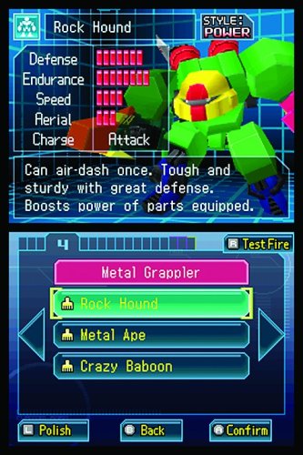 Egyéni Robot Arena - Nintendo DS