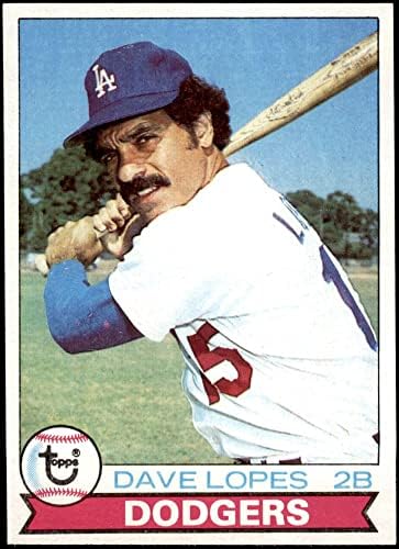 1979 Topps 290 Dave Lopes Los Angeles Dodgers (Baseball Kártya) NM/MT Dodgers