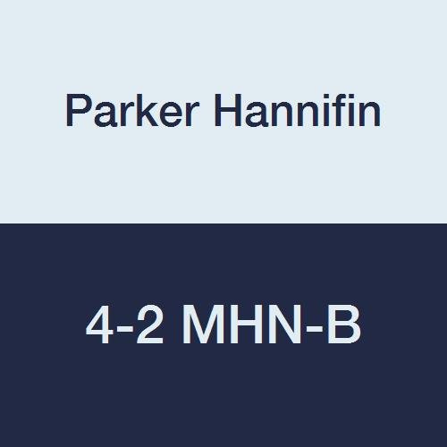 Parker 4-2 MHN-B Réz Cső, Szerelvény, Hex Mellbimbó, 1/4 NPT Férfi x 1/8 NPT Férfi, 1.25 Hosszúság (a Csomag 10)