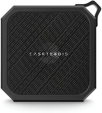 CASETEROID Musoid Mini Vízálló Hangszóró - Fekete Vonalak, Fekete, Egy Méret