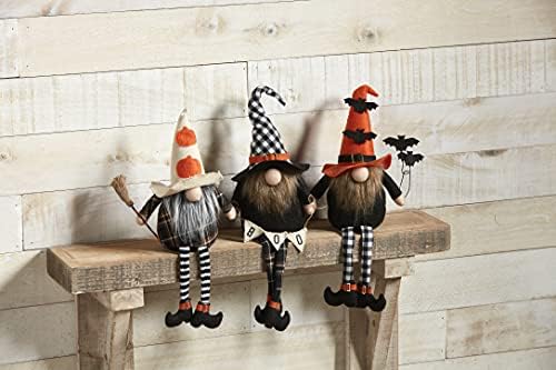 Sáros Pite Halloween Kilóg a Lába a Gnome, Sütőtök, 9 x 4.5