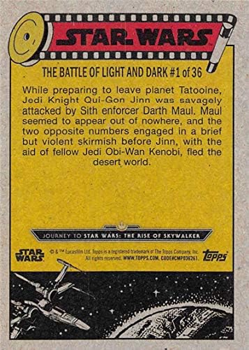 2019 Topps Star Wars Utazás Emelkedik a Skywalker 55 Támadás a Tatooine-on Trading Card
