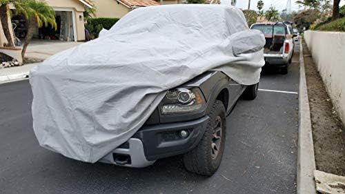 Gépjármű-felügyelet Pro Kültéri Autó fedezet 2015 - 2022 Dodge RAM 1500 Crew Cab Rövid Ággyal( 5' 7) Kültéri karosszéria Fedezze Egyéni Illeszkedik
