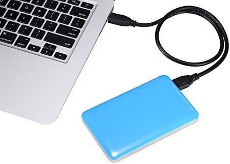 BIPRA U3 2.5 inch USB 3.0 Mac Edition Hordozható Külső Merevlemez - Kék (40 gb-os)