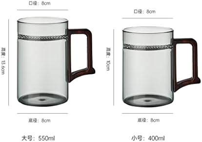 N/A Félhold Tea Csésze Tea, Víz Szétválasztó Japán stílusú, Fából készült Csésze Zöld Tea Szűrő Hivatal poharat (Szín : Egy, Méret :