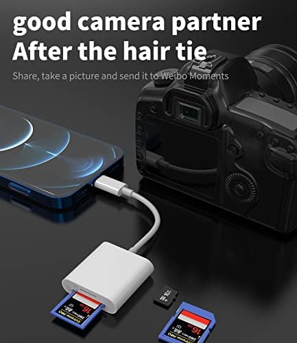 Micro SD Kártya Olvasó, - Adapter Tartozékok, Iphone Kamera Memória TF Villám Compact Flash Photo Viewer Kompatibilis 13 12
