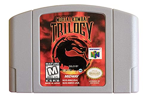 Mortal Kombat Trilógia Video Game Kártya Nintendo 64 N64 Játék Konzol MINKET Verzió