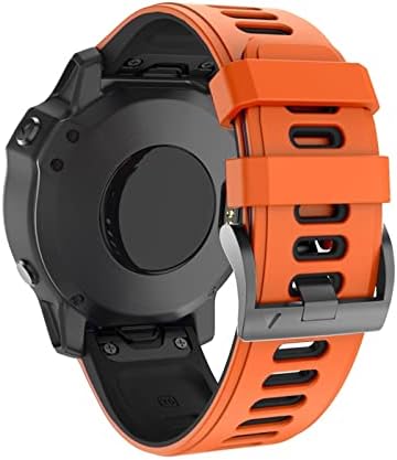 KAPPDE 22 26MM Quick fit Watchband Szíj, a Garmin Fenix 6X Pro Watch Szilikon Easyfit Csukló Zenekar Fenix 6 Pro óraszíj