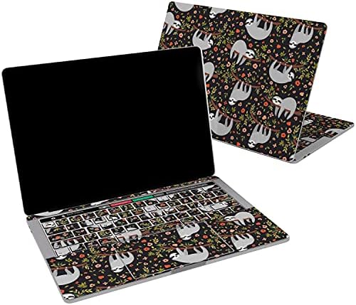 Cavka Vinyl Matrica Bőr Kompatibilis a MacBook Pro 16 M1-Pro 14 2021 Air 13 M2 2022 Retina 2015 Mac 11 Mac 12 Laptop Aranyos Design