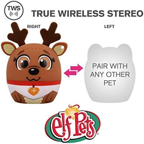 Az Audio Pet Mini Bluetooth Állat Vezeték nélküli Hangszóró - Igaz Vezeték nélküli Sztereó – Pár Másik TWS Pet, Erős, Gazdag