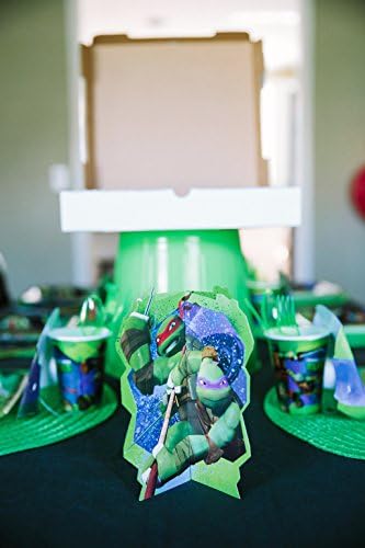 Amerikai Üdvözlet Teenage Mutant Ninja Turtles Party Kellékek Asztal Dekoráció Készlet, 23-Szám