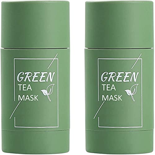 Dongyu 2 Csomag Zöld Tea Maszk Stick Arc, Mitesszer Eltávolító, Zöld Tea Kivonat, Mély Pórusok Tisztító, Hidratáló, a Bőr Öregedés, Eltávolítja