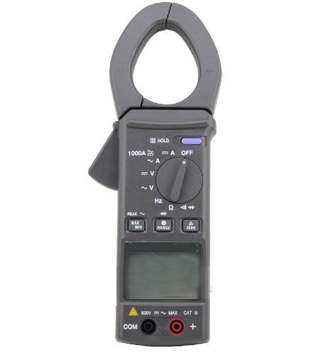 GOWE TRMS AC/DC 1000A Clamp Meter Adatok Hold/Peak Hold/MAX/MIN