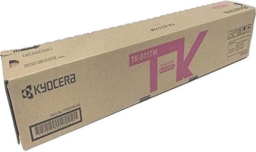 Kyocera 1T02P3BUS0 Modell TK-8117M Magenta Toner Készlet használja a Kyocera ECOSYS M8124cidn, valamint M8130cidn Színes Többfunkciós Nyomtatók,