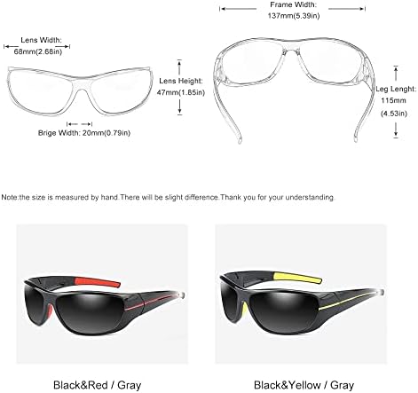 GIOBEL Sport Napszemüveg Férfiak, mind a Nők Bevonat Tükrözött UV400 Védelem Vezetés napszemüvegek