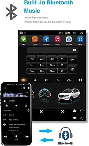 Autó Rádió Sztereó Bluetooth IPS 2.5 d 9,7 Hüvelykes Érintőképernyő, USB Média Lejátszó FM Android 12 Multimédia autórádió, USB,