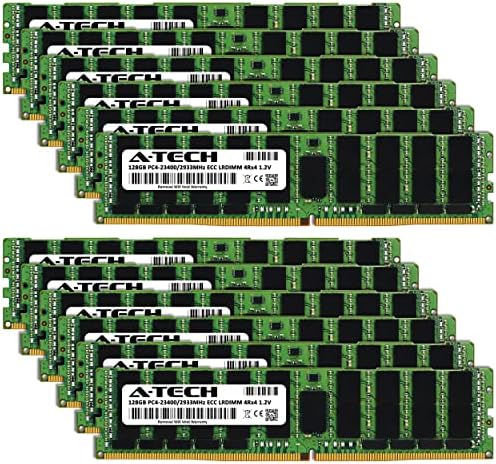 Egy-Tech 1,5 TB-os Készlet (12x128GB) RAM Apple Mac Pro 2019 | DDR4 2933MHz PC4-23400 ECC LRDIMM 4Rx4 1.2 V 288-Pin Terhelés Csökken DIMM