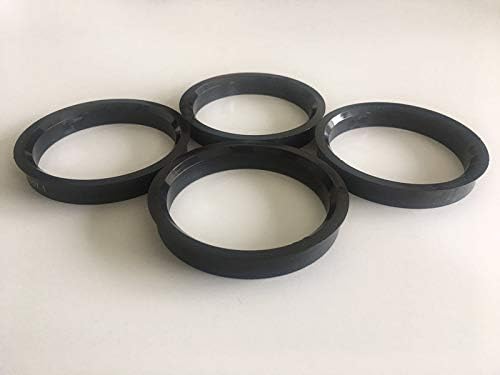 NB-AERO (4) Polycarbon Hub Központú Gyűrűk 73.1 mm (Kerék), hogy 66.6 mm (Hub) | Hubcentric Középső Gyűrű 66.6 mm 73.1 MM