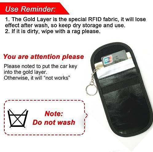 Autó Kulcs Jel Blokkoló Faraday-Bag Anti-Hacker Biztonsági Táska, Kulcs nélküli Bejegyzés Távoli Fob Vezérlő,Autó RFID Zárolás Jogosultja