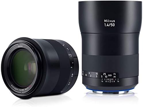 ZEISS Milvus 50mm f/1.4 Teljes Keretet a Kamera Objektív Canon EF-Mount ZE, Fekete