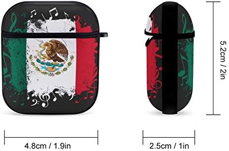 Zenei Mexikói Zászló Airpods Esetben Fedezi az Apple AirPods 2&1 Aranyos Airpod Esetében Fiúk Lányok Szilikon Védő Bőr Airpods Tartozékok