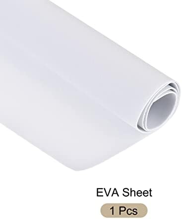 Rebower EVA Hab Lap Roll, [Kézműves Projektek] - 13x19 Hüvelyk 1 mm Vastagság/Fehér