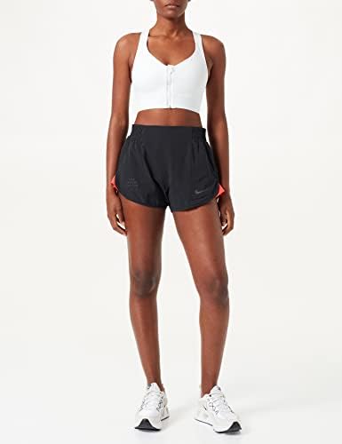 Nike Dri-Fit Fut Osztály Női Tempo Luxe Futó Rövidnadrág, Nagy, Fekete