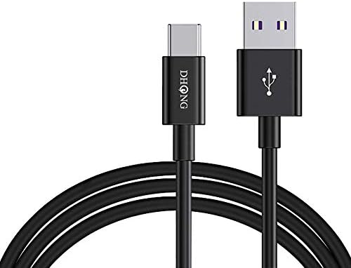 DHong USB-c típus Quick Charge Kábel QC3.0 Gyors Töltő (Fekete)