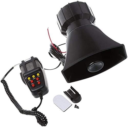 Teng Auto Sziréna Horn 7, Hangjelzés a Sziréna Rendőrség Mikrofon, PA Hangszóró, Autó Rendszer Vészhelyzeti a Mikrofon Erősítő-100W